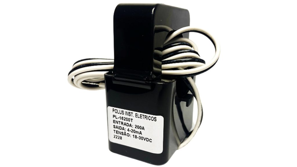 SENSOR DE CORRENTE PL-T16400T-T01 400A 4…20MA ALIM. 18…30VDC – POLUS