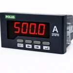 Amperímetro Digital DC 48x96mm – Entrada 60mV, Programável, Alimentação 85-265Vca/Vcc