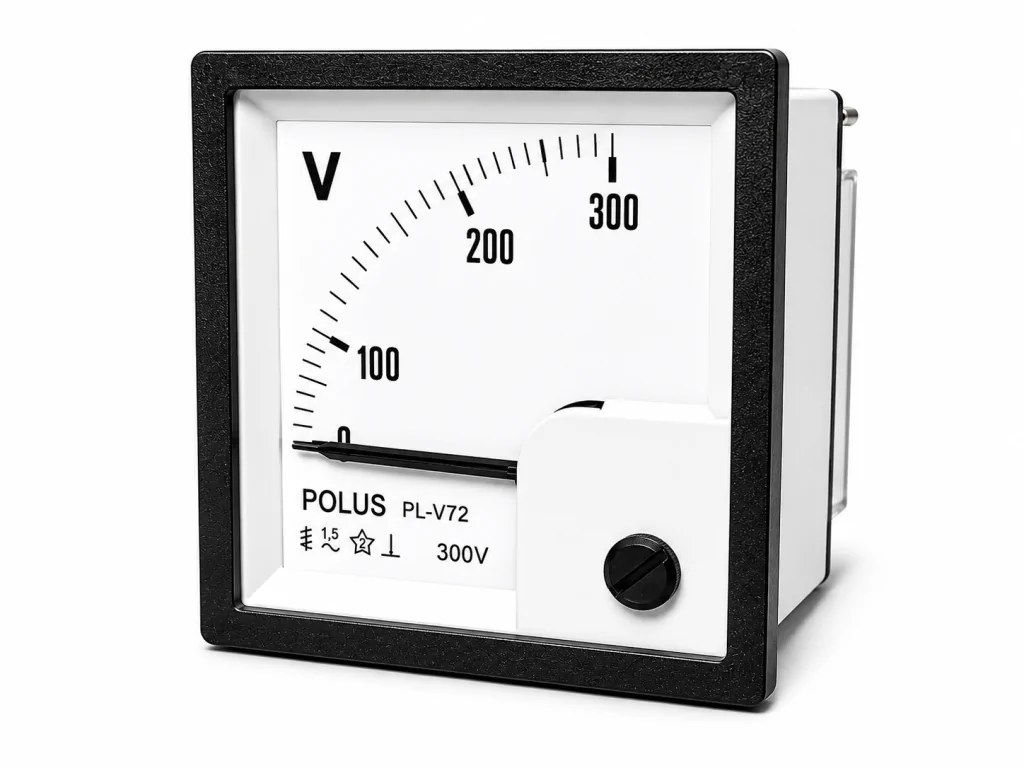 Voltímetro Analógico PL-FM72 300VCA