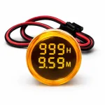 Sinaleiro Horimetro Digital PL-STH / PL-HR Alimentação: 220-380Vca 0-999H