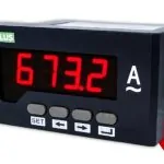 Amperímetro Digital PL-DGAL 48x96mm – Medição até 9999A Com Alarme e Comunicação RS485