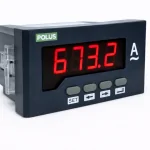Amperímetro Digital PL-DGAL 48x96mm – Medição até 9999A Com Alarme e Comunicação RS485