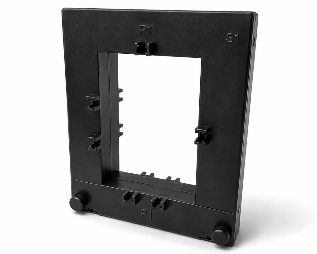 Transformador de Corrente – Modelo PL-04 1200/5A Janela 80x120mm Bipartido