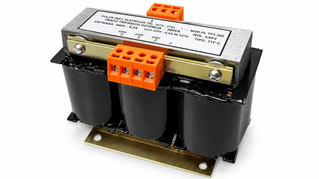 Transformadores de Comando e Potencial para Baixa Tensão – De 6V a 800V | 0,5VA até 30kVA