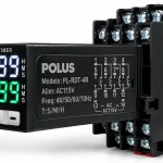 Relé de Tempo Digital Multi-Escala PL-DRT-4R / H3Y-4 115Vca