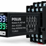 Relé de Tempo Digital Multi-Escala PL-DRT-4R / H3Y-4 220Vca