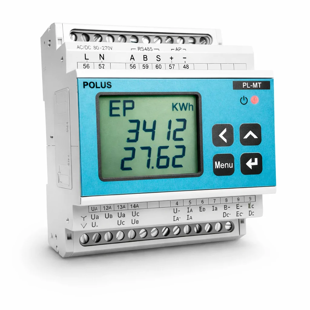 Multimedidor Digital PL-MT Saída RS-485 ALIM. 85-285Vca/cc (Fundo De Painel)