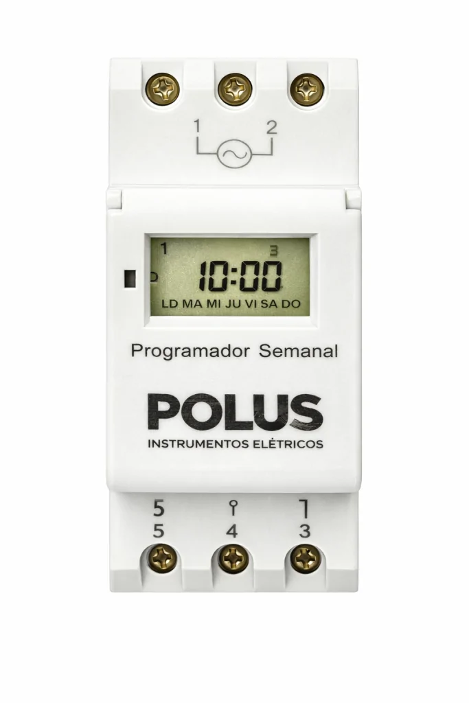 Interruptor Horário Digital PL-PH 100-249Vca 28 On / 28 Off