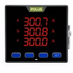 Amperímetro Digital Trifásico PL-ADLT 0–9999A – Medição Precisa e Comunicação RS-485