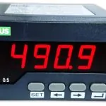 Voltimetro Digital PL-DGVL 48x96mm – Medição até 600Vca Com Alarme e Comunicação RS485