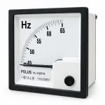 Frequencímetro Analógico de Ponteiro para Painel – 45 a 65Hz, 110/220VCA