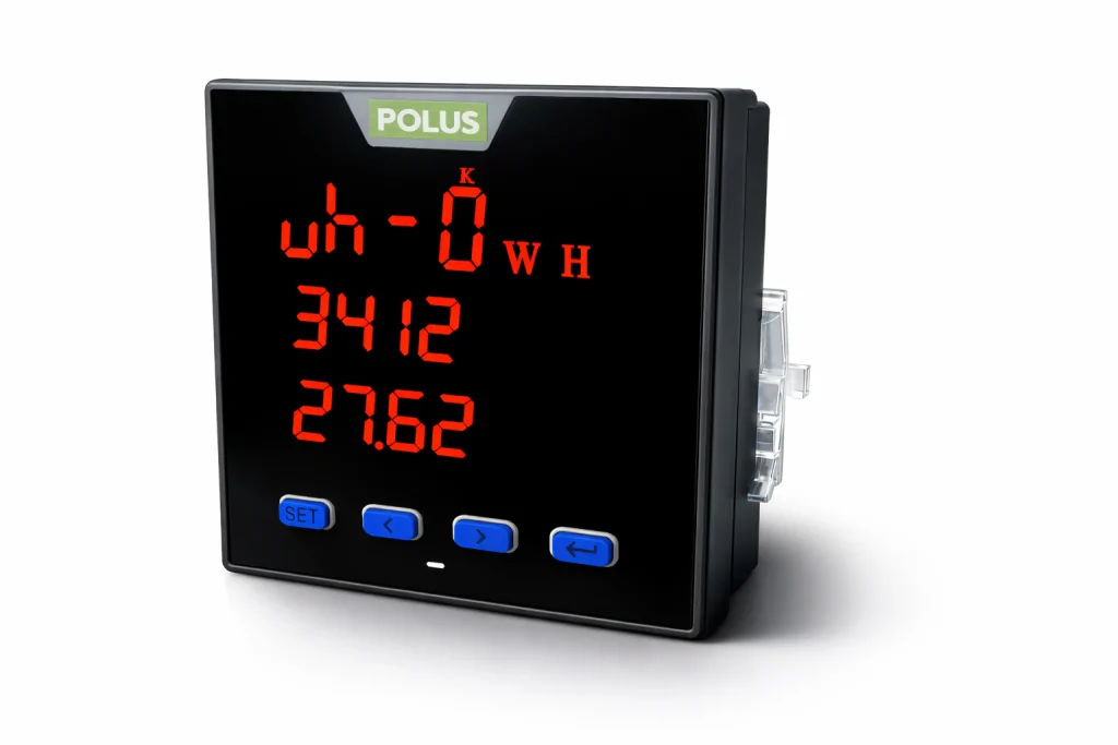 Multimedidor Digital Trifásico PL-MLT-96 LED – Medição de Tensão, Corrente, Potência e Fator de Potência via RS-485