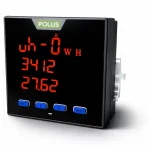 Multimedidor Digital Trifásico PL-MLT-96 LED – Medição de Tensão, Corrente, Potência e Fator de Potência via RS-485