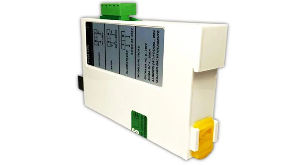 Transdutor de Tensão Monofásico PL-TV/AC – 150VCA / 4-20mA